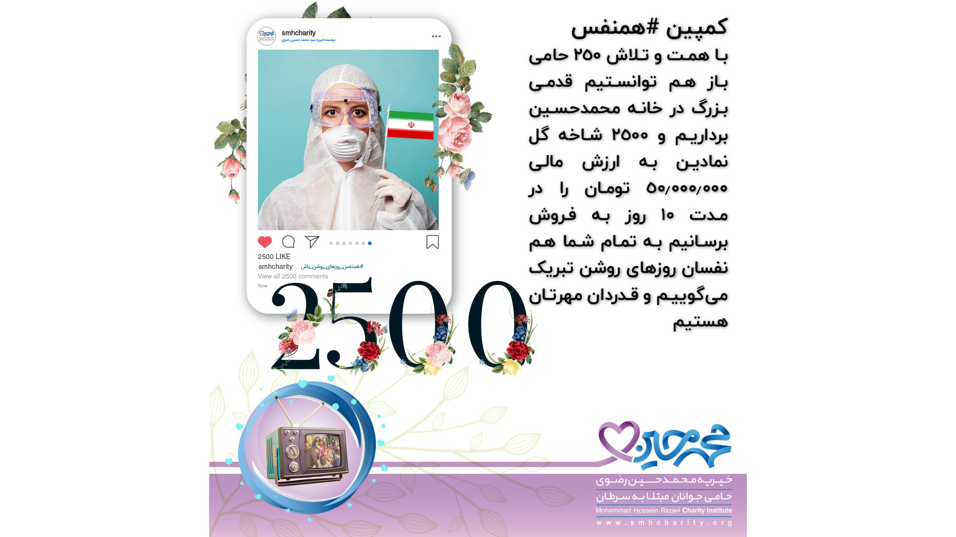 پزشکان|پرستاران|ویروس کرونا|مبارزه با کرونا|موسسه خیریه سید محمد حسین رضوی